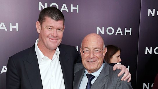 James Packer and Arnon Milchan.