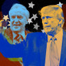 Donald Trump and Joh Bjelke-Petersen. Trump has transformed conservative politics in the USA in a way that has echoes of Joh’s 19-year premiership of Queensland, 1968-1987.