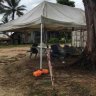 Photographs distributed by the Refugee Action Coalition advocacy group appeared to show security posts deserted across three compounds on Manus Island.