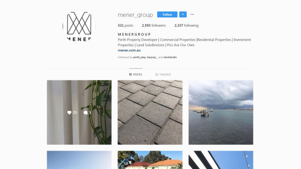 Mener Group's Instagram account.