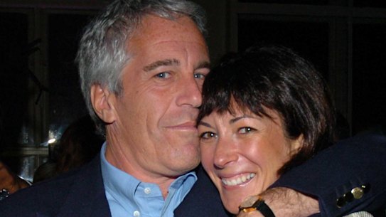 Jeffrey Epstein and Ghislaine Maxwell in New York in 2005.