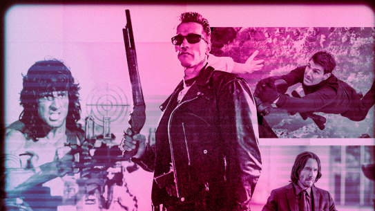 Actions films have traditionally been packed with muscle, stunts and weapons. But is this era of the action hero behind us?