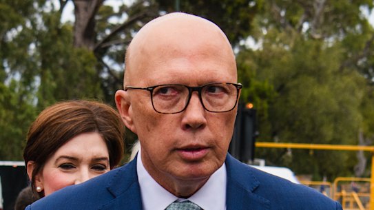 Opposition leader Peter Dutton.