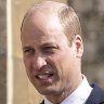 Prince William, Duke of Cambridge and Catherine, Duchess of Cambridge attend the Easter Sunday service at St George’s Chapel in Windsor with their children Prince George and Princess Charlotte.
