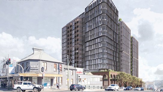 Heworth Holdings Group has increased the height of the proposed development from 12 storeys to 16 storeys.