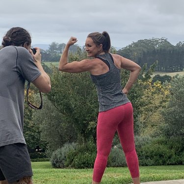 Bridges at home in the NSW Southern Highlands, where she is now co-coach of a local under-6s rugby team, runs a small farm and keeps school-friendly work hours.