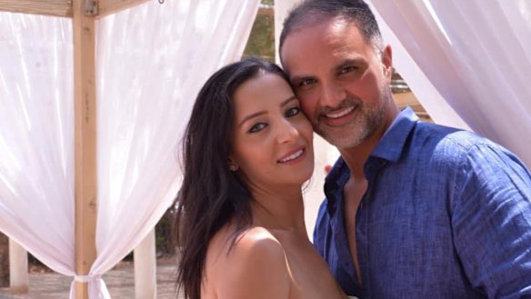 Miryam Fayad with her husband, bankrupt property developer Fayad-Lee Fayad.