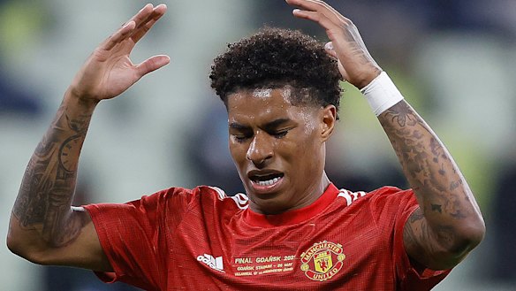 English soccer player Marcus Rashford received a torrent of abuse online.