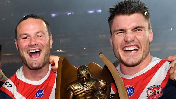 Roosters player Boyd Cordner has heaped praise on his No. 11 successor Angus Crichton.