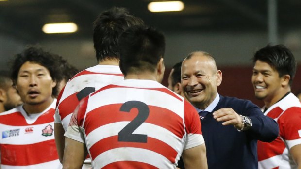 Smart operator: Eddie Jones was a huge factor in the development of the Japanese game.