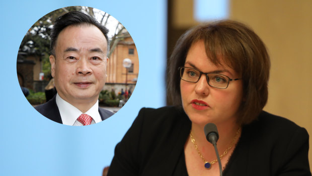 Labor senator Kimberley Kitching said in a Senate estimates hearing on Monday night she believed the ‘puppeteer’ was Chau Chak Wing.