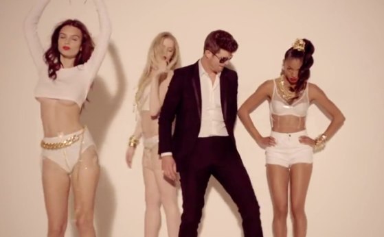 Robin Thicke's song Blurred Lines made headlines for various reasons when it was released in 2013.