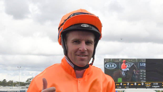 Back near the the top: Tommy Berry has re-established himself as one of the best jockeys in the country.