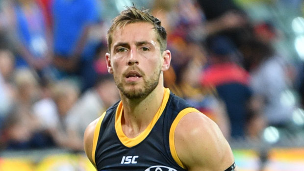 The Crows announced on Thursday that Richard Douglas would be leaving the club at the end of the season.