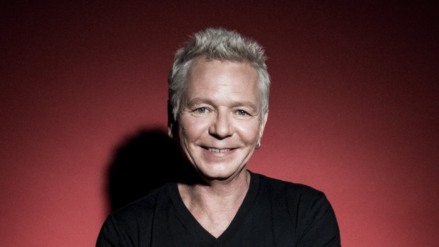Iva Davies performed with Icehouse at the St Kilda Festival. 