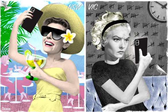 One country, two different worlds.