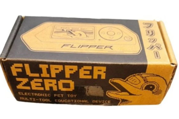 A Flipper Zero advertised for sale at a Brisbane pawn shop.