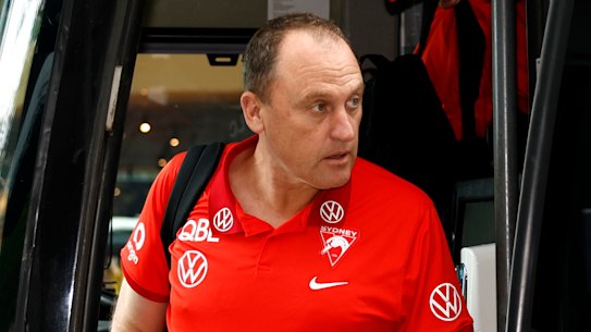 John Longmire has reached his fifth grand final as Swans coach.