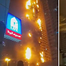 Fire engulfs high-rise apartment in the United Arab Emirates