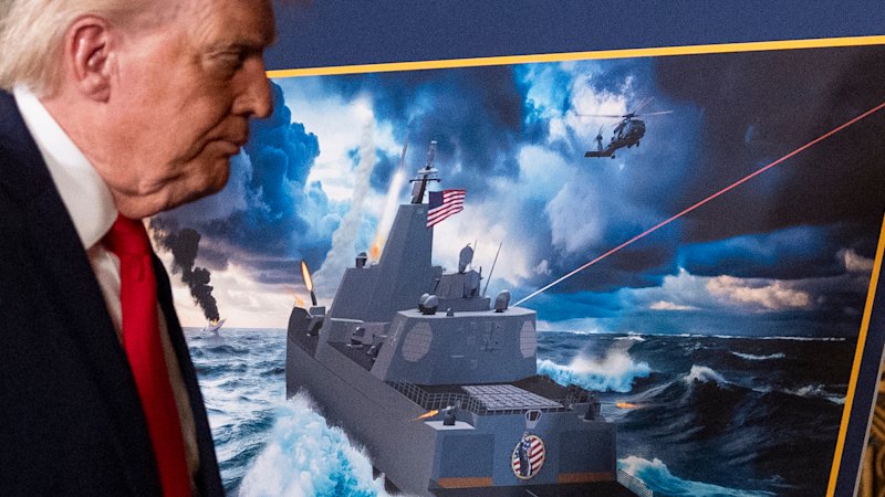 Trump’s Golden Fleet’s battleship unlikely to set sail