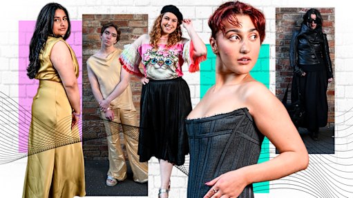 Australian fashion students are a mixed back when it comes to style.