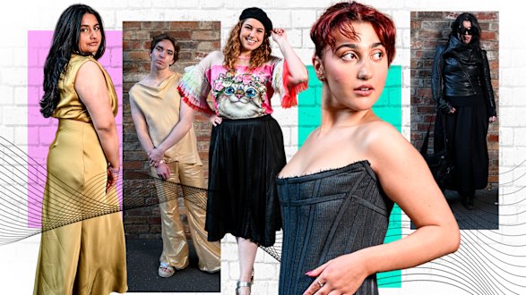 Australian fashion students are a mixed bag when it comes to style.