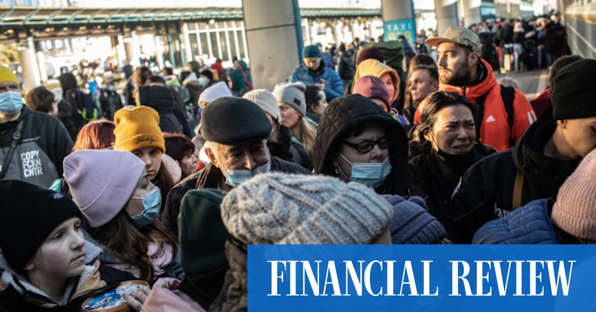 Russia Ukraine conflict: Ukrainian city mobilises as refugees flood in - Vimarsana News