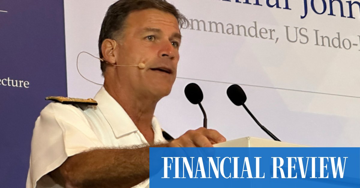 US commander says China pursuing 'boiling frog' strategy - Vimarsana News