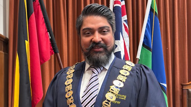 Maribyrnong Mayor Pradeep Tiwari.