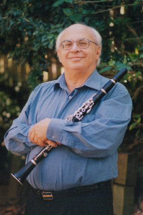Murray Khouri, clarinettist.