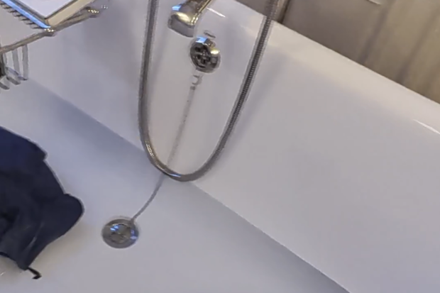 Ruslan Kogan declared it was not an uncommon occurrence for his hotel bathtub’s to be converted into a laundromat.