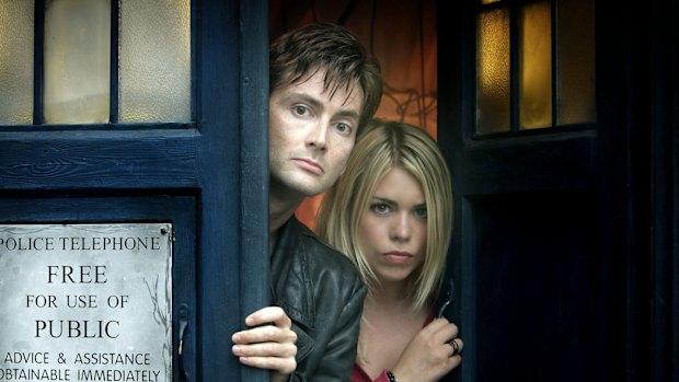 Billie Piper previously played Rose, companion to David Tennant’s Doctor Who.