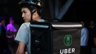 Uber Eats riders would be covered by the new minimum conditions the government is proposing.