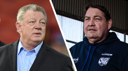 Power couple: Phil Gould and Steve Hansen are on the verge of forming an alliance that will be the envy of all rugby league and union clubs.