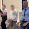 One of 2700 alleged perpetrators of serious family violence arrested by police in a Victoria Police domestic violence blitz this year.