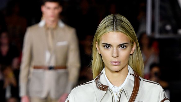 In case you missed it ... Kendall Jenner went blonde for Burberry. 