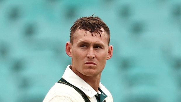 Test batsman Marnus Labuschagne was mocked for his eccentric mannerisms by Shane Warne and Andrew Symonds.