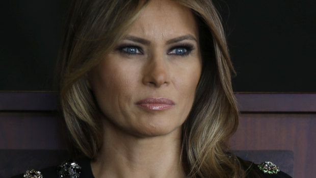 US first lady Melania Trump is ''doing great'', according to her husband. 