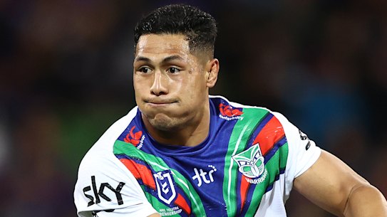 Heading home ... Roger Tuivasa-Sheck has played his last game for the New Zealand Warriors.