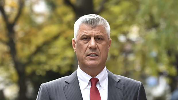 Former Kosovo president to face war crimes judges next week