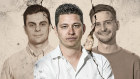 Misha Saul, left, the head of EVP’s Opportunities Fund, led a $17 million capital raising in StrongRoom AI, which was co-founded by Max Mito and Christopher Durre.