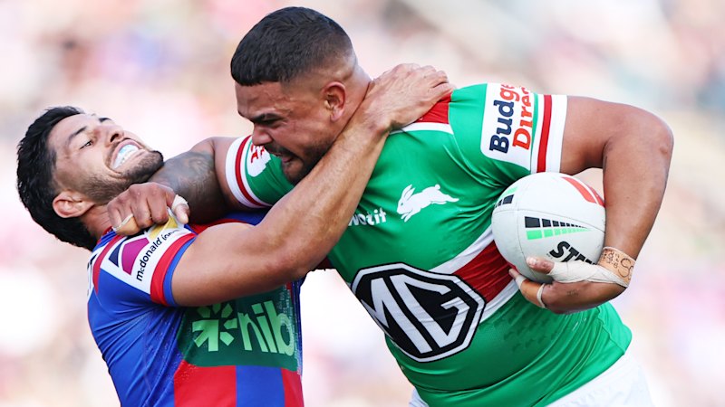 Mitchell masterclass narrowly fails to lift Rabbitohs to epic comeback win against Knights