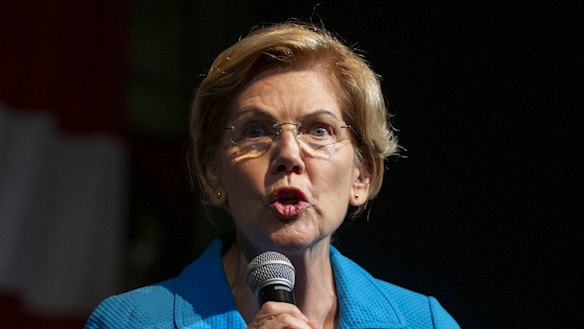 US Senator Elizabeth Warren.