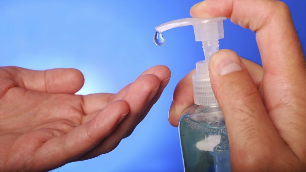 The five-year-old boy ingested hand sanitiser after licking his hands. 