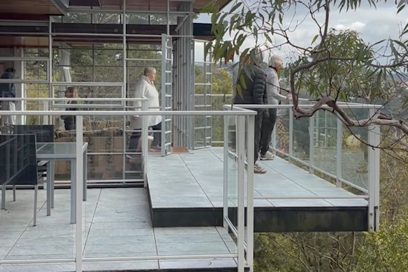 Holland House, c 1962, by Sydney architect and former Woollahra mayor Neville Gruzman is on the market.