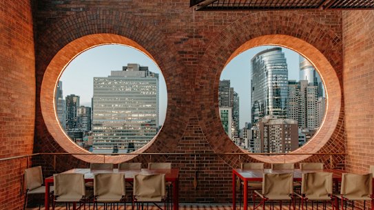 The Mid Air restaurant and bar on top of Accor’s new Hyde Melbourne Place in Melbourne’s CBD.