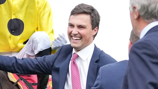 Trainer Sam Freedman.