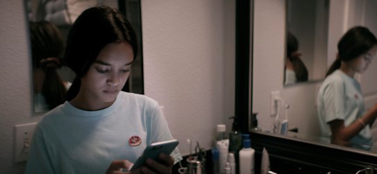 Sophia Hammons in The Social Dilemma.