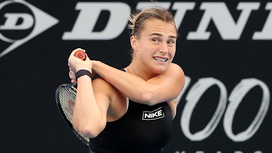 Aryna Sabalenka remains critical of Wimbledon’s decision to ban Belarusians and Russians.