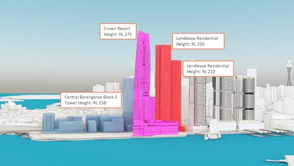 The latest proposal for the development at Barangaroo Central, dated September this year.